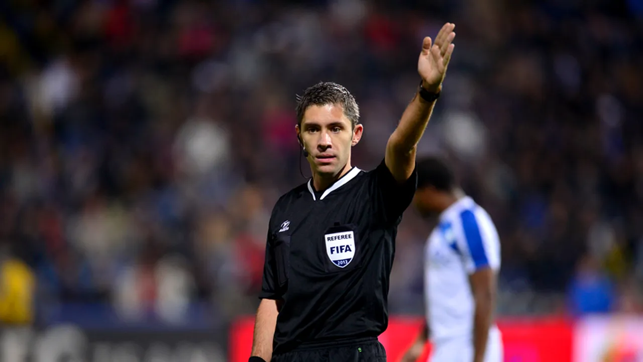 Radu Petrescu va arbitra Supercupa României, Steaua - ASA Târgu Mureș