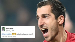 FOTO | Mkhitaryan a stârnit un val de reacții după ce a postat pe net această poză cu mama lui! "E imposibil!" De ce nu îl crede nimeni