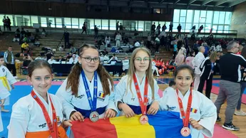 Tricolorii, de neoprit! România a câștigat detașat Campionatele Europene de Karate Tradițional de la Iași, obținând 121 de medalii