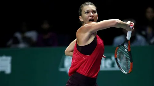 Simona Halep a ignorat un detaliu important în ultimul meci de la Turneul Campioanelor! „Capcana” în care a căzut chiar și Serena Williams