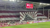 Ultrașii lui Rapid, scenografie spectaculoasă la derby-ul cu Dinamo!