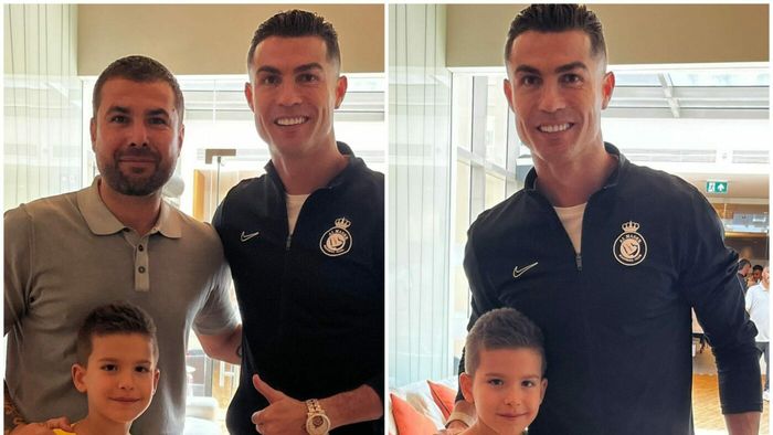 Cristiano Ronaldo a fost cadoul pe care fiul lui Adrian Mutu l-a cerut! „Briliantul” i-a făcut lui Tiago cea mai frumoasă surpriză: „Visul a devenit realitate!”