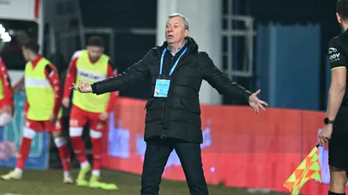 Mircea Rednic și-a făcut praf fotbaliștii după eșecul cu Sepsi: „Eu le spun ceva și ei fac altceva”