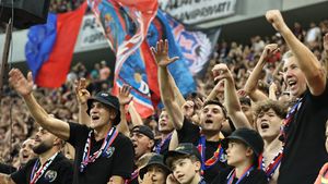 FCSB e echipă mare în Europa! Străinii au anunțat că românii au doborât recordul de asistență