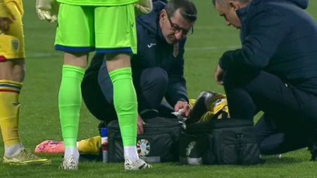 Japcă! Michael Oliver s-a făcut că nu vede cotul care i-a spart capul lui Marius Marin în Bosnia - România
