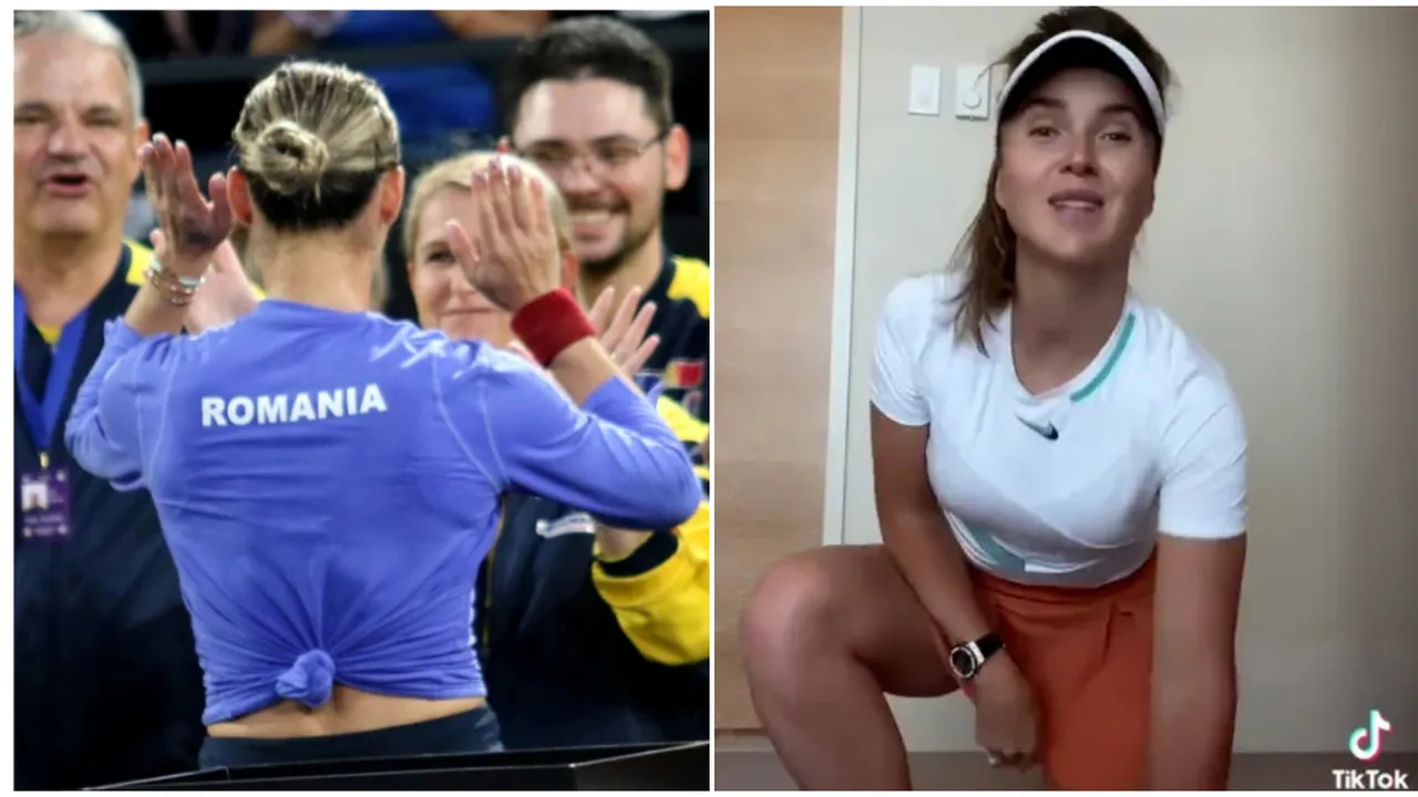Ana Bogdan si Elina Svitolina 