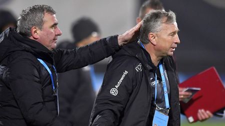 Gheorghe Hagi a sărit în apărarea unui jucător al lui Dan Petrescu, după CFR Cluj - Farul Constanța: „Lăsați-l în pace!”