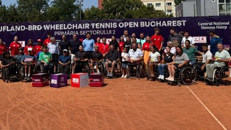 30 de sportivi din 10 țări au participat la un turneu rezervat persoanelor cu dizabilități! „Tradiție puternică pe harta tenisului internațional în scaun rulant”. SPECIAL