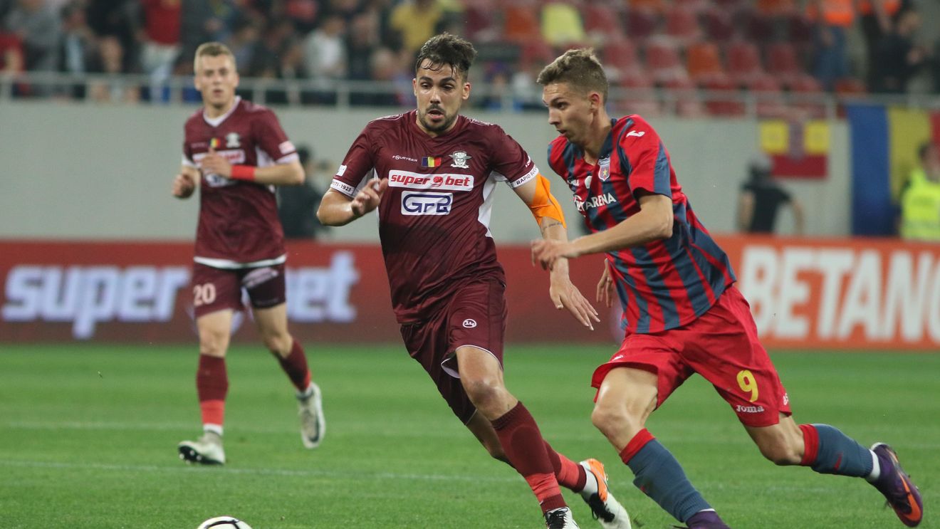 Lupta pentru Liga 3 | "Cuplaj" cu zece goluri în Giulești! Steaua și Rapid au făcut spectacol cu AS Tricolor și Dinamo, iar bătălia finală se dă în ultima etapă. Giuleștenii sunt mari favoriți 