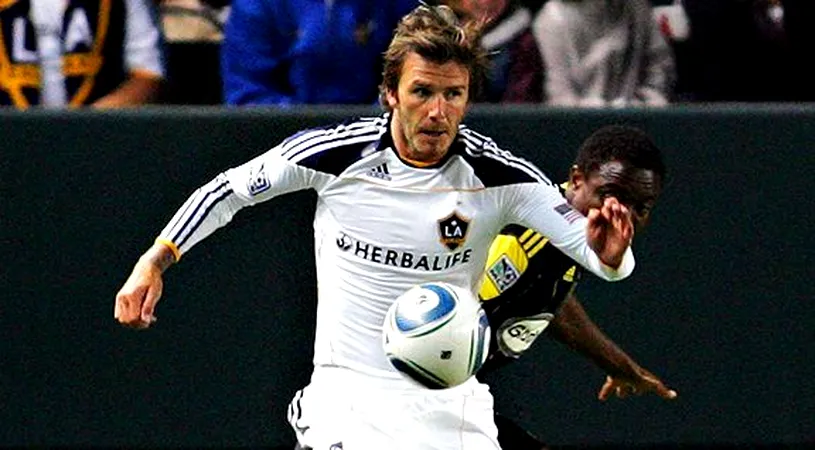 VIDEO Beckham a revenit pe teren după 6 luni! LA Galaxy - Columbus 3-1