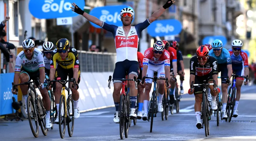 Jasper Stuyven a câștigat azi „clasica” Milano - San Remo, primul Monument al sezonului la ciclism. Cum a arătat Top 10 la final