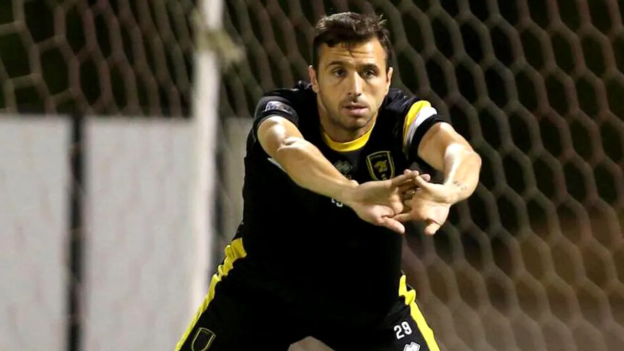 Lucian Sânmărtean, pasă de gol și eliminare la meciul Al Ittihad - Al Shabab. VIDEO | Centrare spectaculoasă dată de mijlocașul român