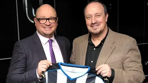 OFICIAL | Rafa Benitez a revenit în Premier League! Fost la Liverpool și Chelsea, spaniolul a semnat pe trei ani cu Newcastle:  