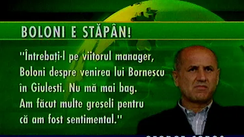 Bornescu este aproape de un transfer în Giulești