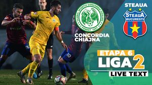 Pace, pace, între două...! Concordia Chiajna și Steaua au remizat într-un meci extrem de modest, în care apărarea a fost pusă pe primul loc
