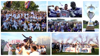 Poli Timișoara a revenit după 3 ani în Liga 2 și deja visează la promovarea în SuperLigă! A fost o sărbătoare de proporții la Timișoara, iar Dan Alexa a avut de cerut și scuze