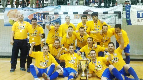 City”us Tîrgu-Mureș a câștigat titlul național la futsal