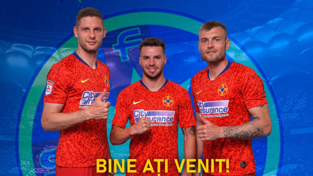 FCSB a anunțat trei transferuri într-o singură zi! Cine a preluat numărul purtat de Dennis Man | FOTO