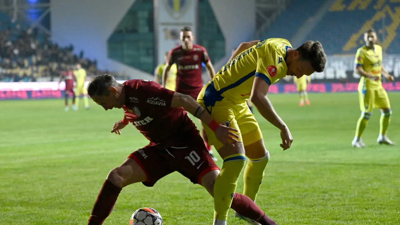 Petrolul Ploiești - CFR Cluj 0-0 Live Video Online în etapa 13 din Superliga. Dan Petrescu îl aruncă în luptă pe Louis Munteanu! A început repriza a doua