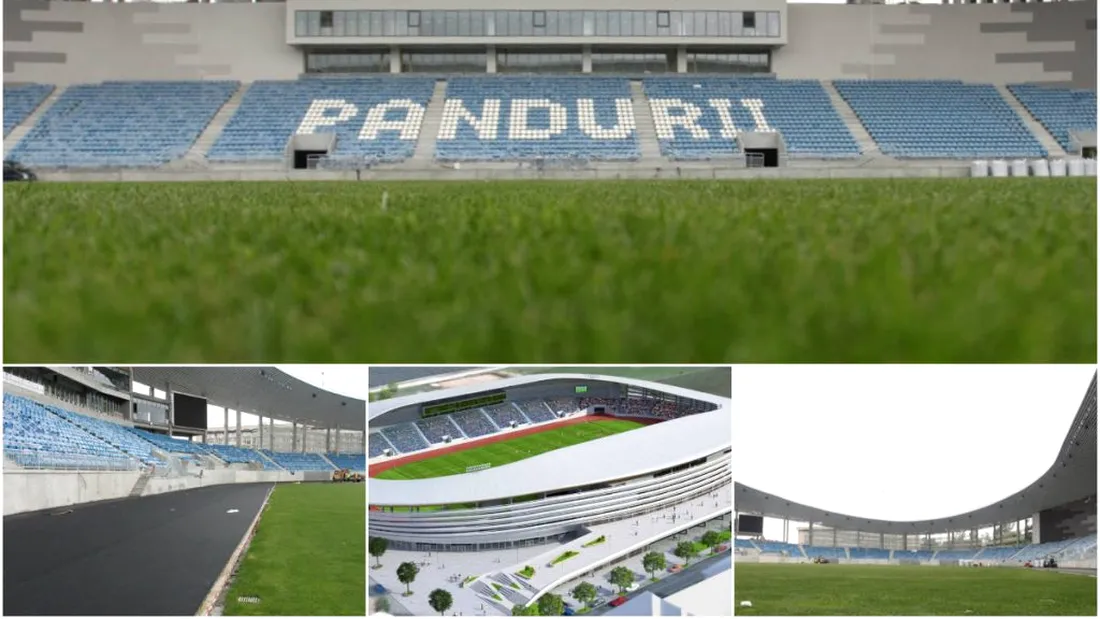 Precedentul termen anunțat pentru finalizarea noului stadion din Târgu Jiu a expirat ieri.** Constructorul garantează că arena va fi dată în folosință spre sfârșitul lunii septembrie