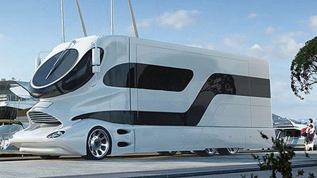 FOTO SPECTACULOS** Miliardarii nici măcar nu visau așa ceva! Cea mai scumpă rulotă din lume arată ca un palat