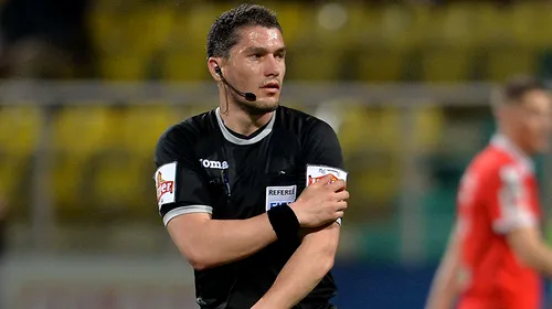 Istvan Kovacs va arbitra un meci din grupele Europa League! Partida la care a fost delegată brigada din România