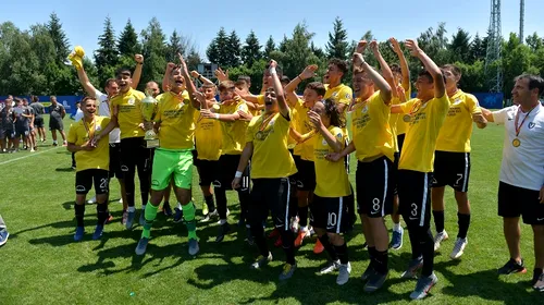 Viitorul ia tot! VIDEO | Constănțenii au câștigat Liga Elitelor la categoria U15, după ce au triumfat și la U17 și U19