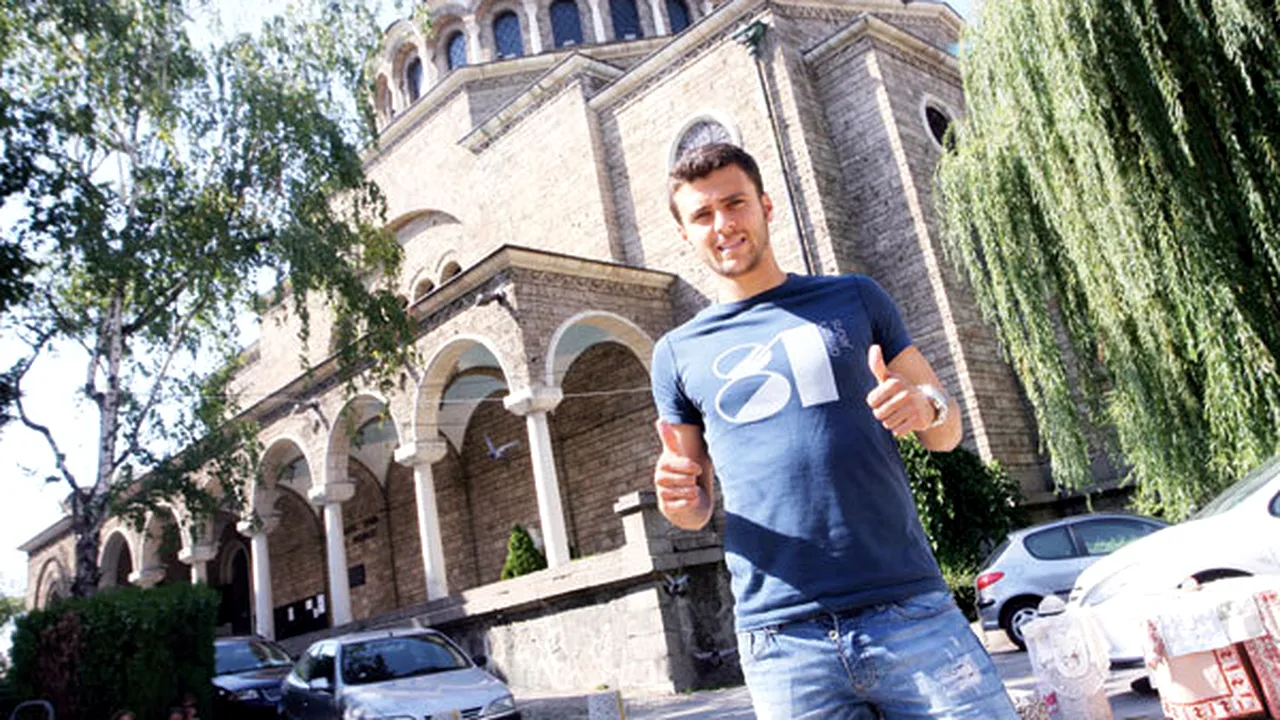 Sofia e casa lui!** Moraes s-a acomodat în capitala Bulgariei