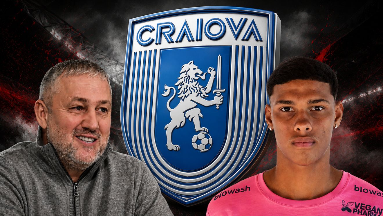 Mihai Rotaru a decis primul transfer după eliminarea din Armenia! Un atacant brazilian semnează cu Universitatea Craiova!