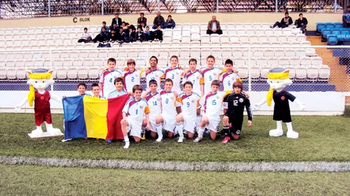 Juniori de argint!** Selecționata Under 13 a pierdut finala de la Ankara