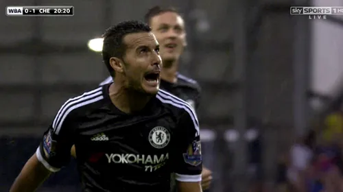 Debut perfect pentru Pedro la Chelsea: gol și pasă de gol în victoria cu WBA, scor 3-2