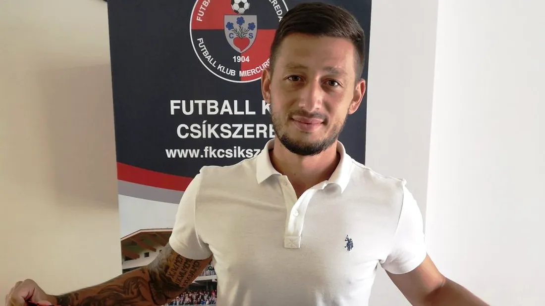 Mihai Savin a lăsat SCM Gloria Buzău pentru a reveni la FK Csikszereda. ”Tânărul de 30 de ani vorbește excelent maghiara”
