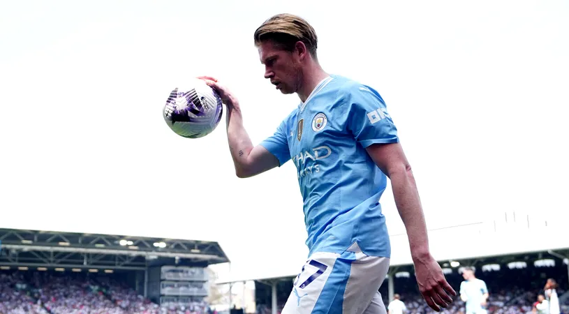 Kevin de Bruyne e gata să semneze contractul vieții! Transferul de la Manchester City e ca și închis