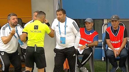 Marius Croitoru, eliminat la debutul pe banca lui FC U Craiova! Antrenorul va lipsi la meciul cu CFR Cluj