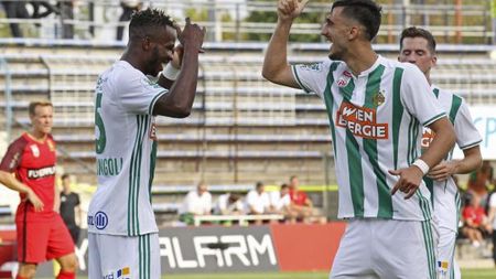 Au cântat fals. Cum s-a terminat ultimul meci jucat de Rapid Viena înaintea play-off-ului cu FCSB. Cu ce a ieșit în evidență Andrei Ivan