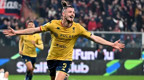 Radu Drăgușin, gest bizar după transferul la Tottenham! A postat un mesaj emoționant după despărțirea de Genoa, dar a șters imediat: „E greu să explic!”