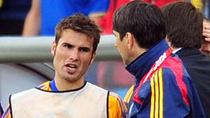 Dialog fabulos Pițurcă - Mutu: "Bă, Adi, cum să faci asta?!" vs. "Dar și mata' spuneai că-i greu! Păi, dacă ne băteau ăia, mă lăsam!"