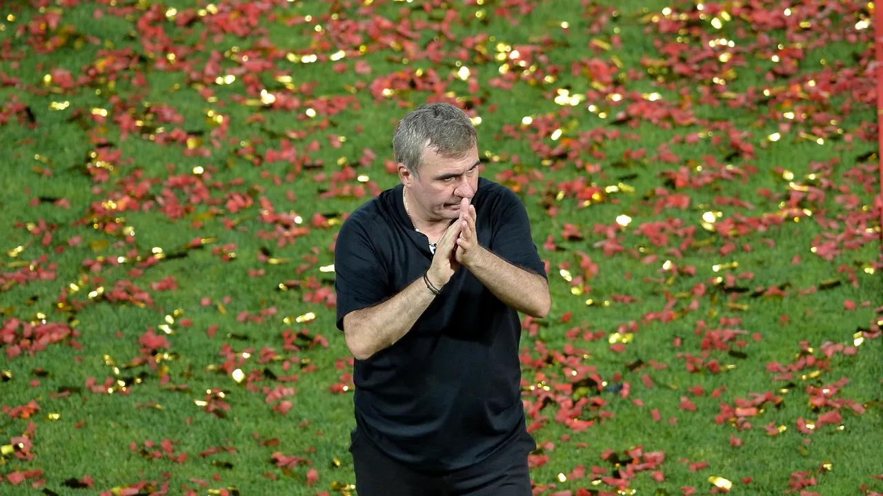 De când nu a mai pierdut un meci Gheorghe Hagi. Seria incredibilă și golaverajul din ultimele 12 încleștări 