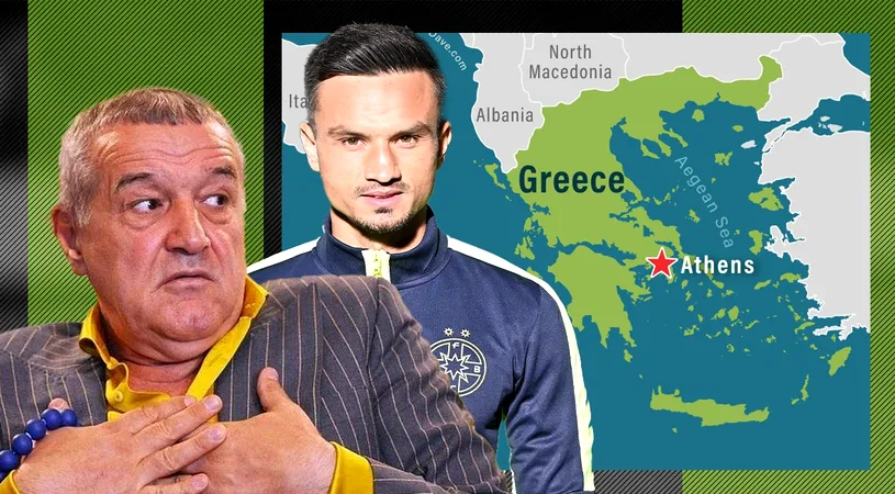 Cristi Ganea putea semna din nou în Grecia după episodul Panathinaikos Atena! Gigi Becali i-a spus nu, deși fostul fundaș al naționalei voia să renunțe la 12 luni din contractul cu FCSB