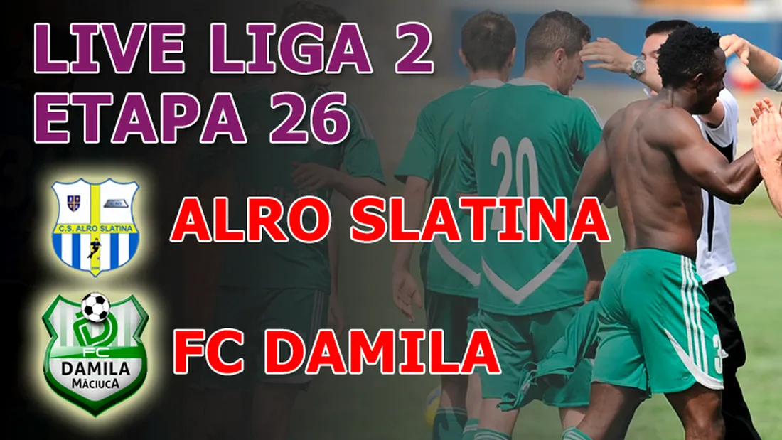 Alro Slatina - Damila Măciuca 1-1!** Un egal cât un eșec pentru ambele echipe!