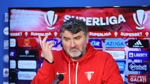 Adrian Mihalcea a vorbit despre viitorul său la UTA, înainte de meciul cu Hermannstadt: „Nu pun căruța înaintea cailor!”