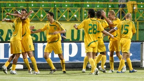 FC Vaslui a terminat la egalitate, scor 2-2, meciul cu Sparta Praga