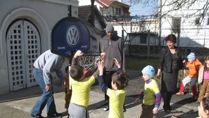 Baschet la grădiniță