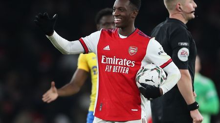 Arsenal Londra l-ar putea pierde în ianuarie pe Eddie Nketiah! Jose Mourinho îl vrea la AS Roma