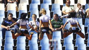 IMAGINEA ZILEI** Nici majoretele nu mai sunt ce-au fost odată! Fanii, plictisiți de spectacolul fetelor