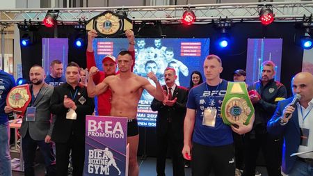 Luptă în ring cu centura mondială pusă la bătaie! Flavius Biea boxează în aprilie la Timișoara
