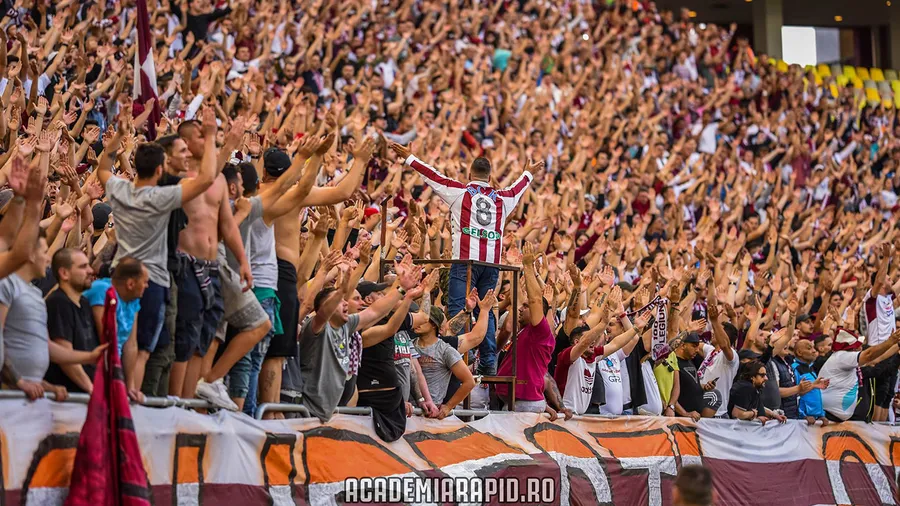 Suporterii Rapidului sunt principalul atu al giuleștenilor