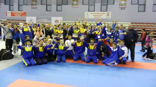 8 medalii pentru România la Cupa Mondială Bosfor de karate