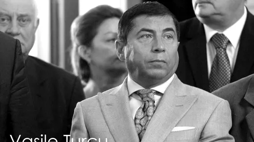 Vasile Turcu a decedat în noaptea de miercuri spre joi. Trupul neînsuflețit va fi depus vineri, la ora 12:00, la Capela Reînvierea. Înmormântarea va avea loc duminică