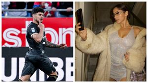 Ioana, „pantera lui Florinel Coman", a reacționat instant după ce soțul ei a fost erou la debutul în Serie A